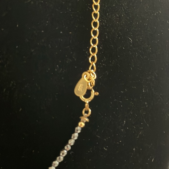 Sterling silver chain choker set - Picture 6 of 7